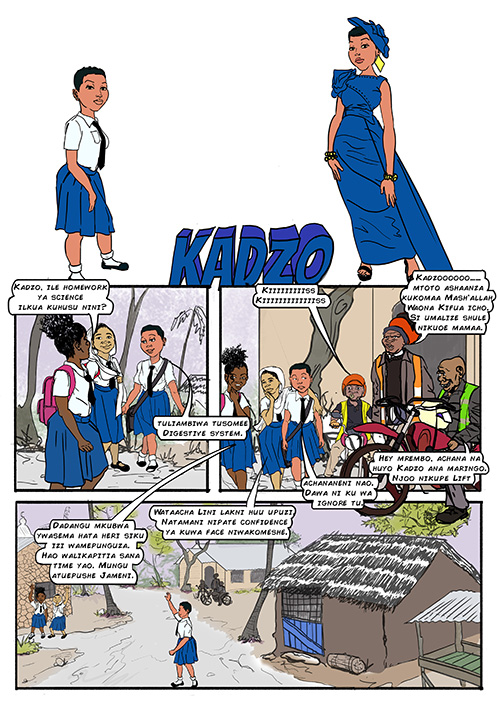 G-PAD comic series Kadzo
